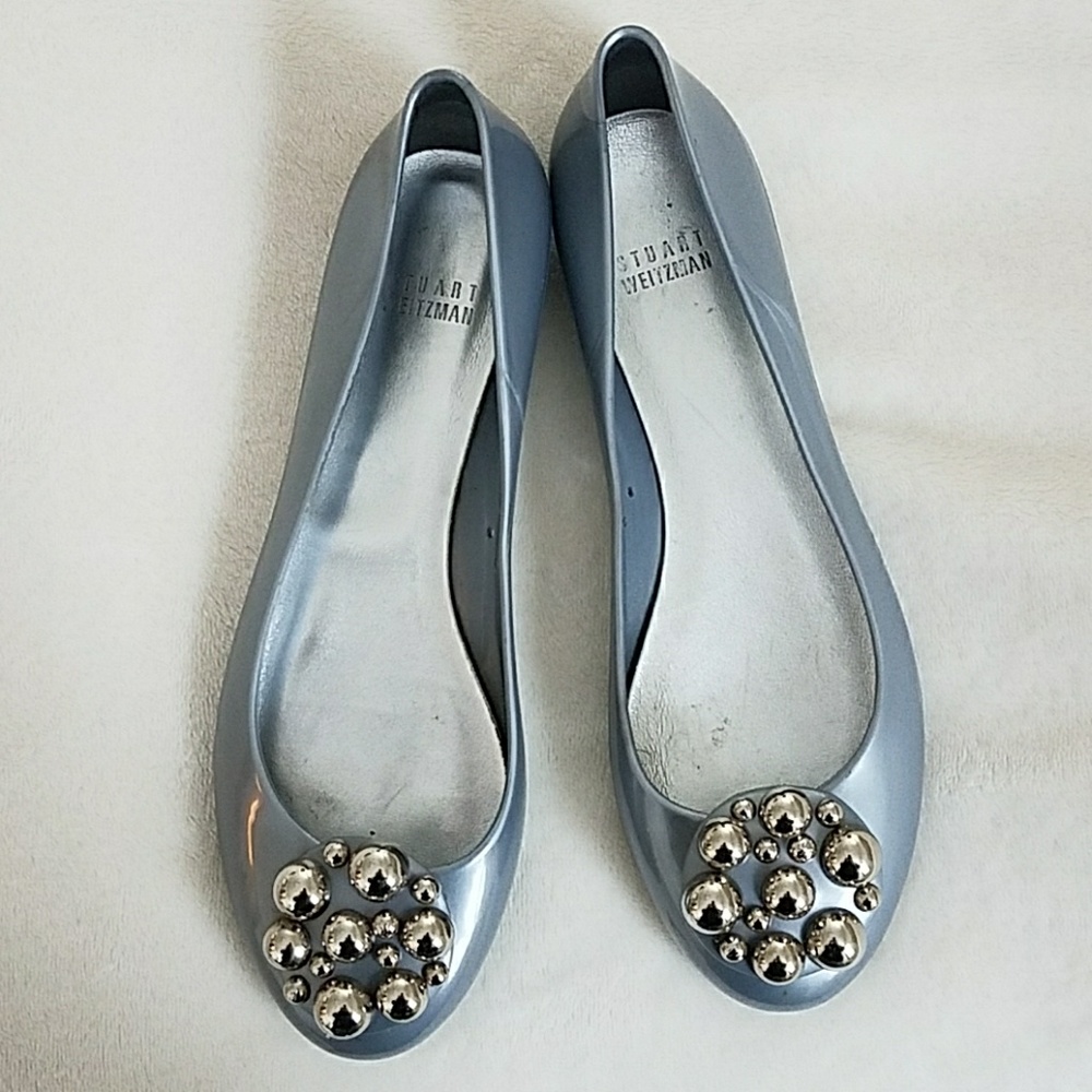 Stuart Weitzman Jelly Flats